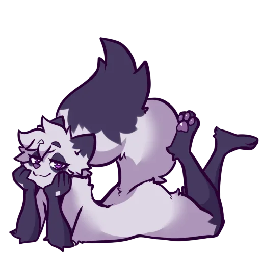 🍑 Стикер «Dust SFW» для Telegram