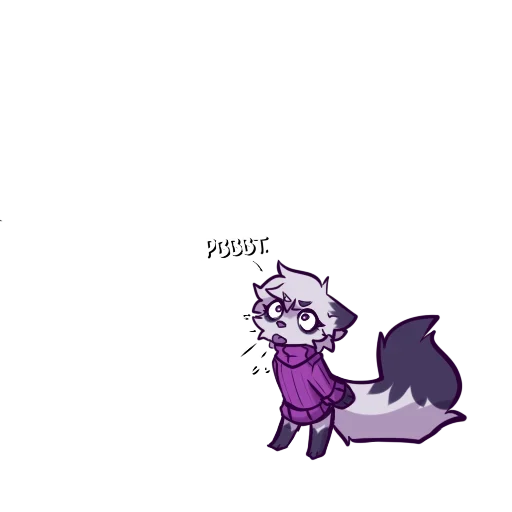 🦊 Стикер «Dust SFW» для Telegram