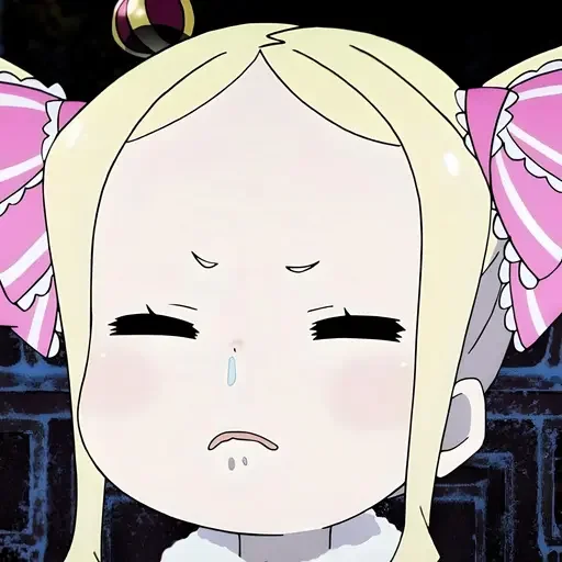 🥺 Стикер «Re Zero Жизнь с нуля в альтернативном мире» для Telegram