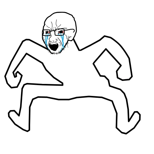 😤 Стикер «Легитимный Анимач» для Telegram