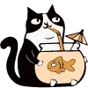 ⚗️ Эмодзи «🍩 200 Cats - котики эмоджи» для Telegram