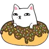 🍩 Эмодзи «🍩 200 Cats - котики эмоджи» для Telegram
