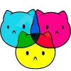 🍡 Эмодзи «🍩 200 Cats - котики эмоджи» для Telegram
