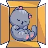 📦 Эмодзи «🍩 200 Cats - котики эмоджи» для Telegram