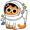 👩‍🚀 Эмодзи «🍩 200 Cats - котики эмоджи» для Telegram