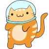👩‍🚀 Эмодзи «🍩 200 Cats - котики эмоджи» для Telegram