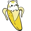 🍌 Эмодзи «🍩 200 Cats - котики эмоджи» для Telegram
