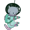👩‍🚀 Эмодзи «🍩 200 Cats - котики эмоджи» для Telegram