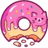 🍩 Эмодзи «🍩 200 Cats - котики эмоджи» для Telegram