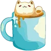 ☕️ Эмодзи «🍩 200 Cats - котики эмоджи» для Telegram