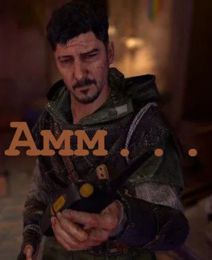 😔 Стикер «Dying light/Dying light 2» для Telegram