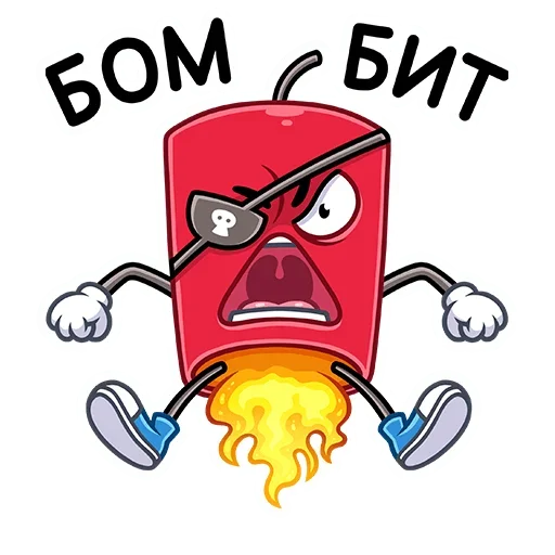 🤬 Стикер «Динамит» для Telegram
