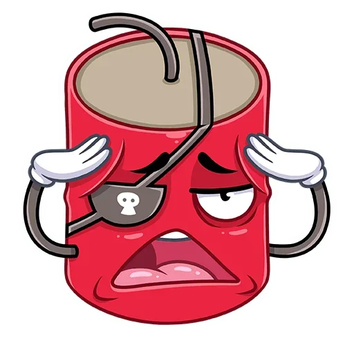 😒 Стикер «Динамит» для Telegram