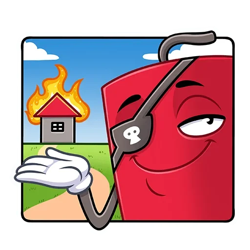 ☺️ Стикер «Динамит» для Telegram