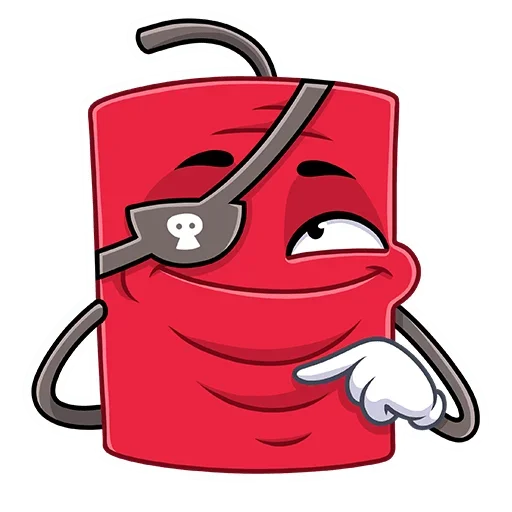 🙂 Стикер «Динамит» для Telegram