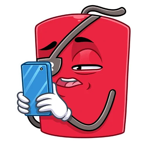 🤳 Стикер «Динамит» для Telegram