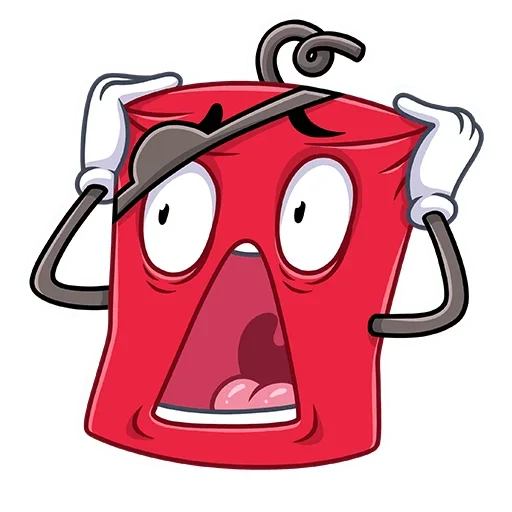😲 Стикер «Динамит» для Telegram