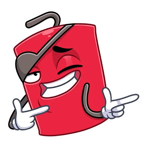 😉 Стикер «Динамит» для Telegram