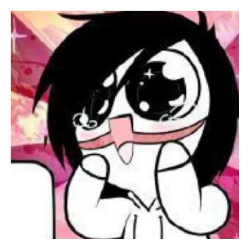 🥺 Стикер «Джефф убийца» для Telegram