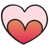 🧡 Эмодзи «Hand Drawn Hearts» для Telegram