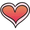 🧡 Эмодзи «Hand Drawn Hearts» для Telegram