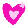 Эмодзи Hand Drawn Hearts для Telegram — скачать