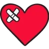 ❤️ Эмодзи «Hand Drawn Hearts» для Telegram