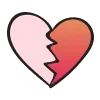 🧡 Эмодзи «Hand Drawn Hearts» для Telegram