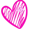 🩷 Эмодзи «Hand Drawn Hearts» для Telegram