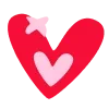 ❤️ Эмодзи «Hand Drawn Hearts» для Telegram