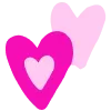🩷 Эмодзи «Hand Drawn Hearts» для Telegram