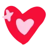 ❤️ Эмодзи «Hand Drawn Hearts» для Telegram