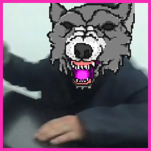 🐺 Стикер «ДИЗАААЙНЕР» для Telegram