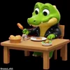 🥣 Эмодзи «Крокодил» для Telegram