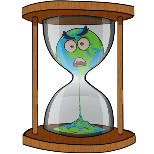 ⏳ Стикер «Climate change» для Telegram