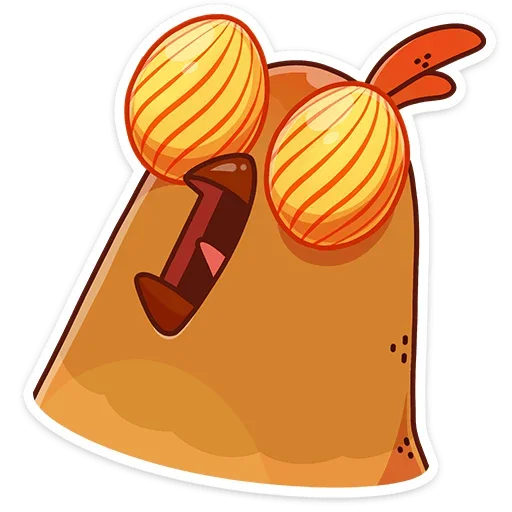 😳 Стикер «Пасхальная Клунька» для Telegram