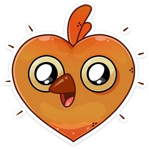 ❤️ Стикер «Пасхальная Клунька» для Telegram