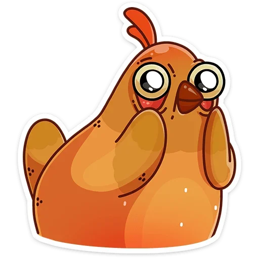 😱 Стикер «Пасхальная Клунька» для Telegram
