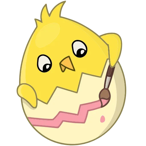 🐤 Эмодзи «Пасхальные друзья» для Telegram