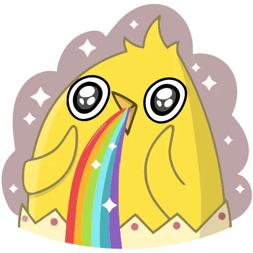 🌈 Эмодзи «Пасхальные друзья» для Telegram