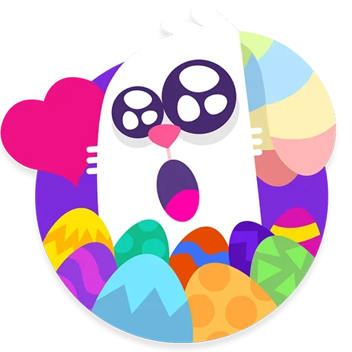 Стикерпак Easter Bunny для Telegram — скачать