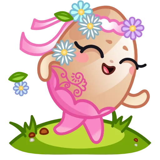⭐ Эмодзи «Пасхальные Яйца» для Telegram