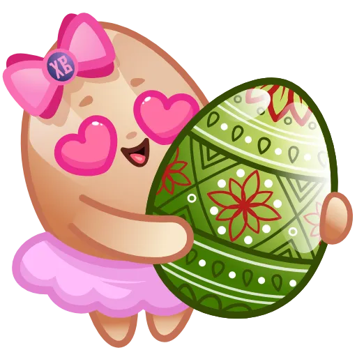 ⭐ Эмодзи «Пасхальные Яйца» для Telegram
