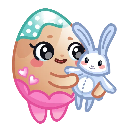 ⭐ Эмодзи «Пасхальные Яйца» для Telegram