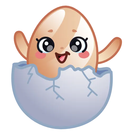 ⭐ Эмодзи «Пасхальные Яйца» для Telegram