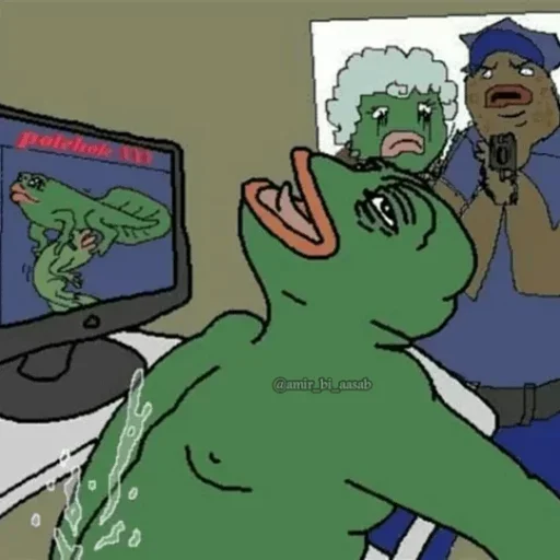 💦 Стикер «Easter Pepe» для Telegram