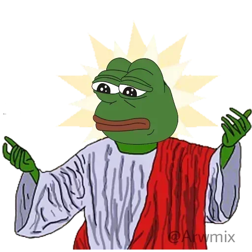 🙁 Стикер «Easter Pepe» для Telegram
