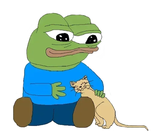 🐱 Стикер «Easter Pepe» для Telegram