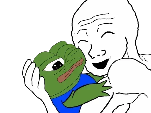 🤗 Стикер «Easter Pepe» для Telegram