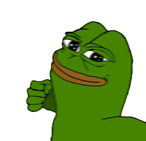 👊 Стикер «Easter Pepe» для Telegram